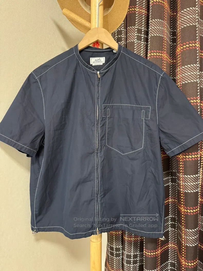 Hermes Hermes Short Sleeve Jacket Size US XS / EU 42 / 0 - 1 Thumbnail