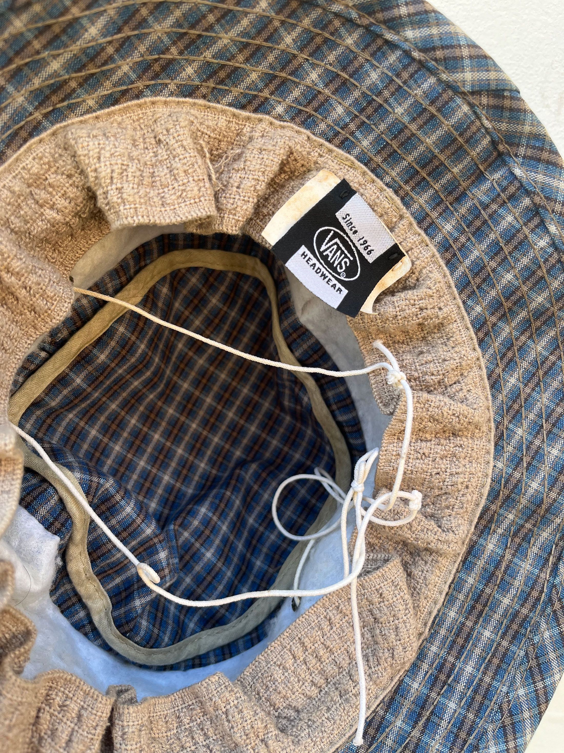 Vans Vintage Classic Bucket Vans Tartan Size ONE SIZE - 6 Thumbnail