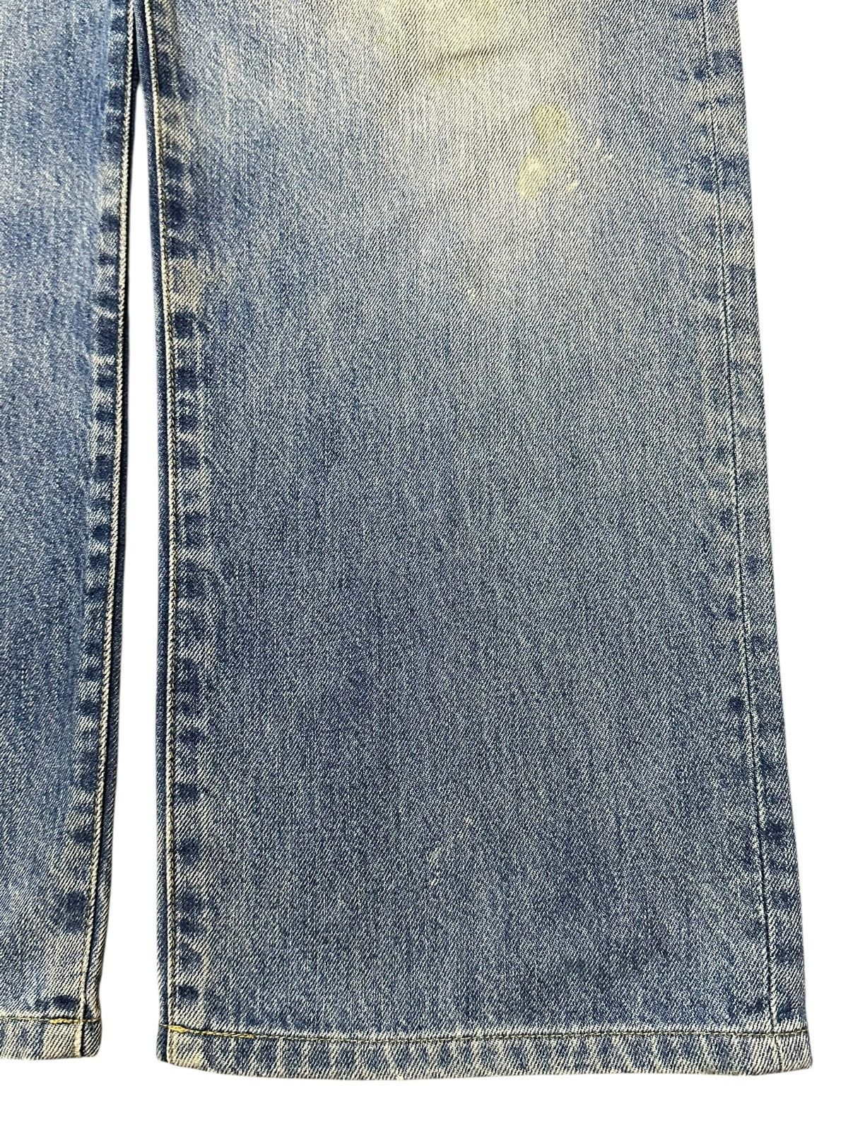 Hanes Vintage Hanes Mud Wash Faded Style Distress Baggy Jeans Size US 33 - 8 Thumbnail