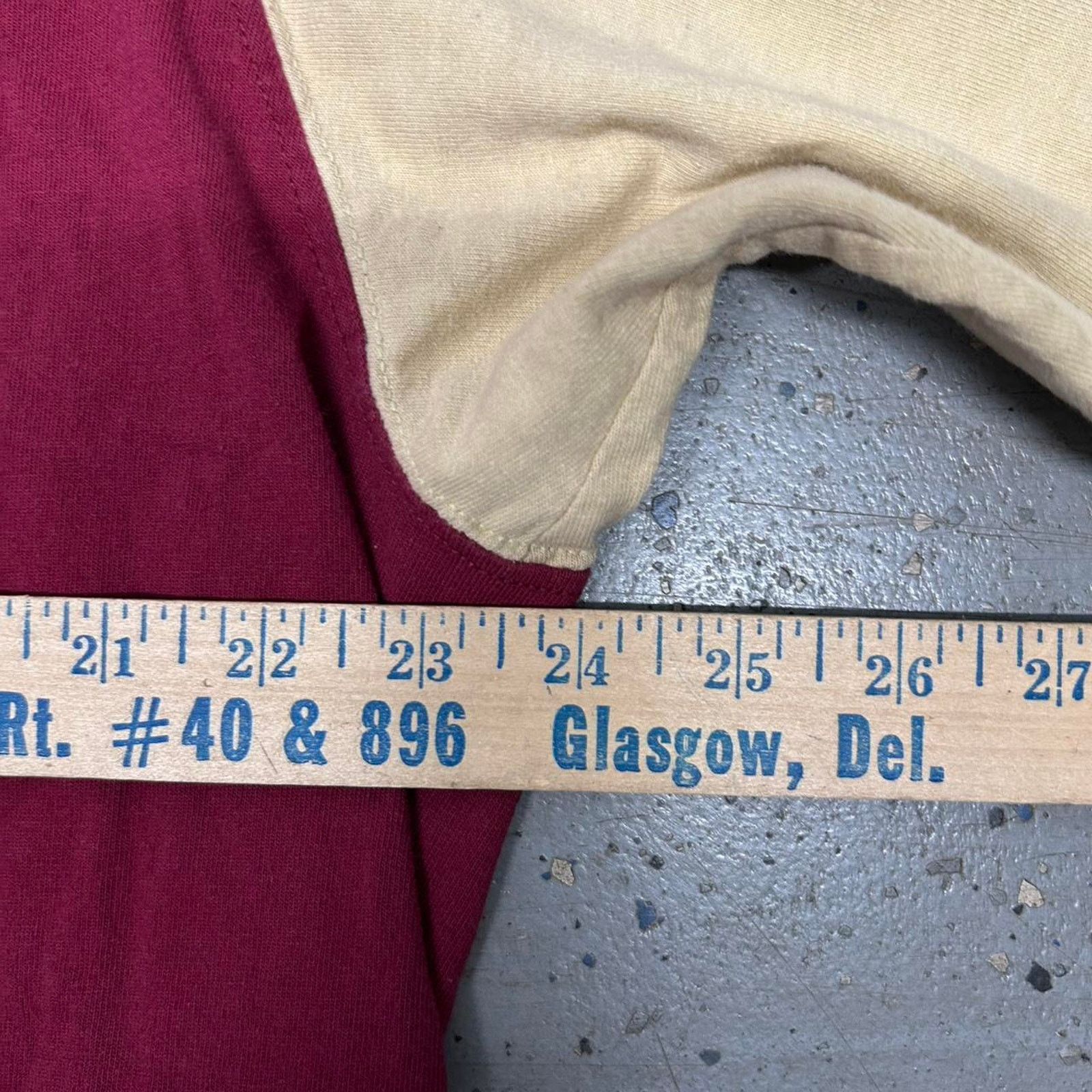 Nike VTG Burgundy and cream Nike FSU Football tee Size US XL / EU 56 / 4 - 5 Thumbnail