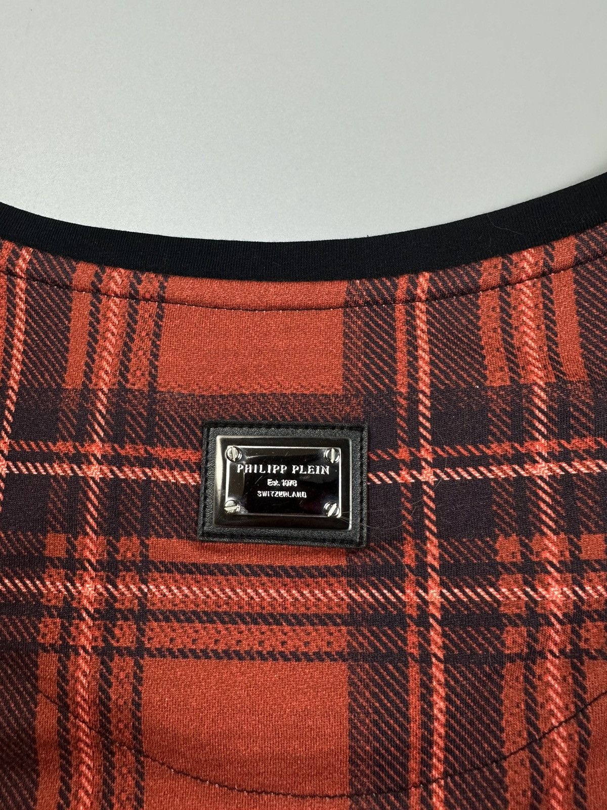 Philipp Plein Philipp Plein big Skull print check dress Size S / US 4 / IT 40 - 5 Thumbnail