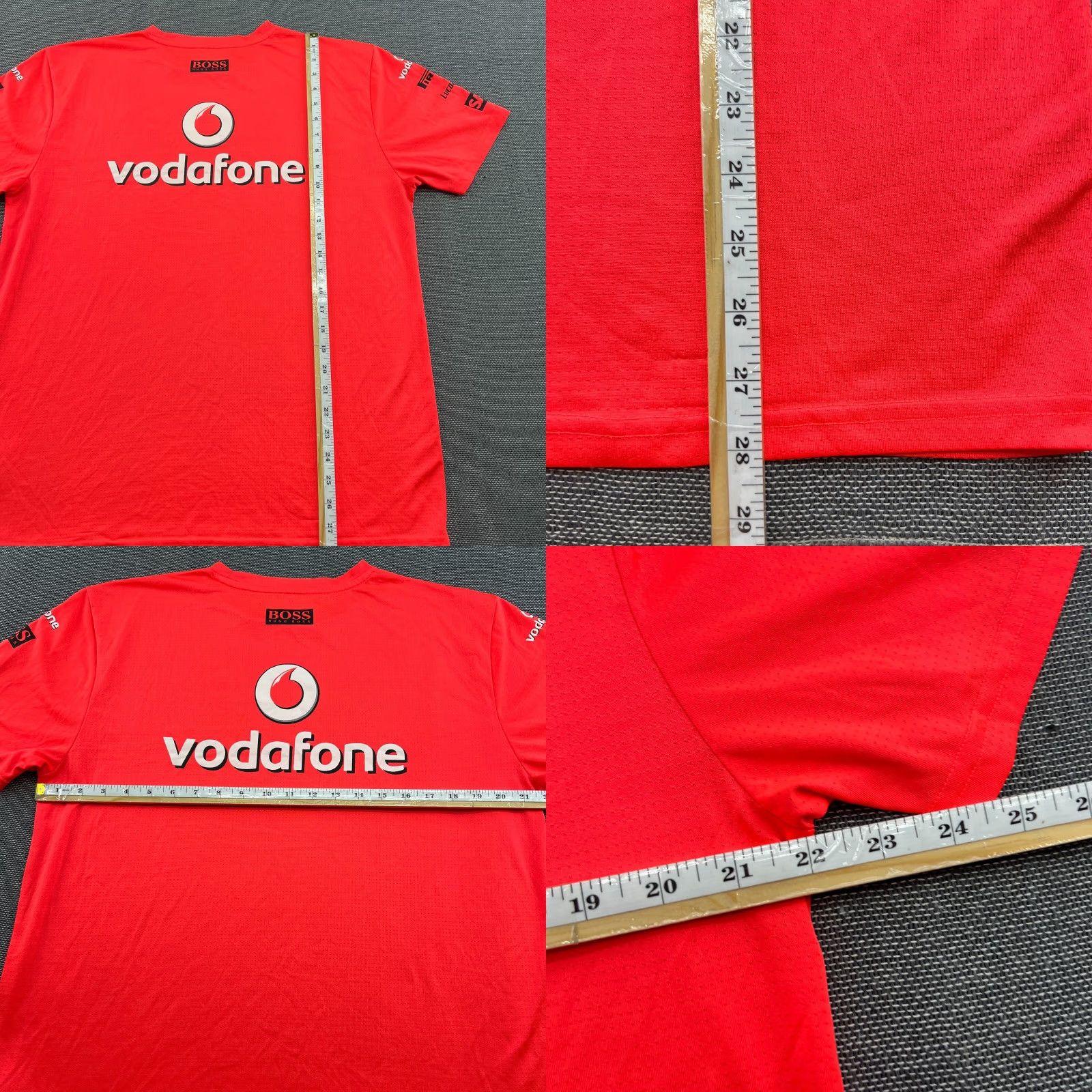 Vintage McLaren F1 Racing Team Vodafone Orange Mens Shirt XL Size US XL / EU 56 / 4 - 8 Thumbnail