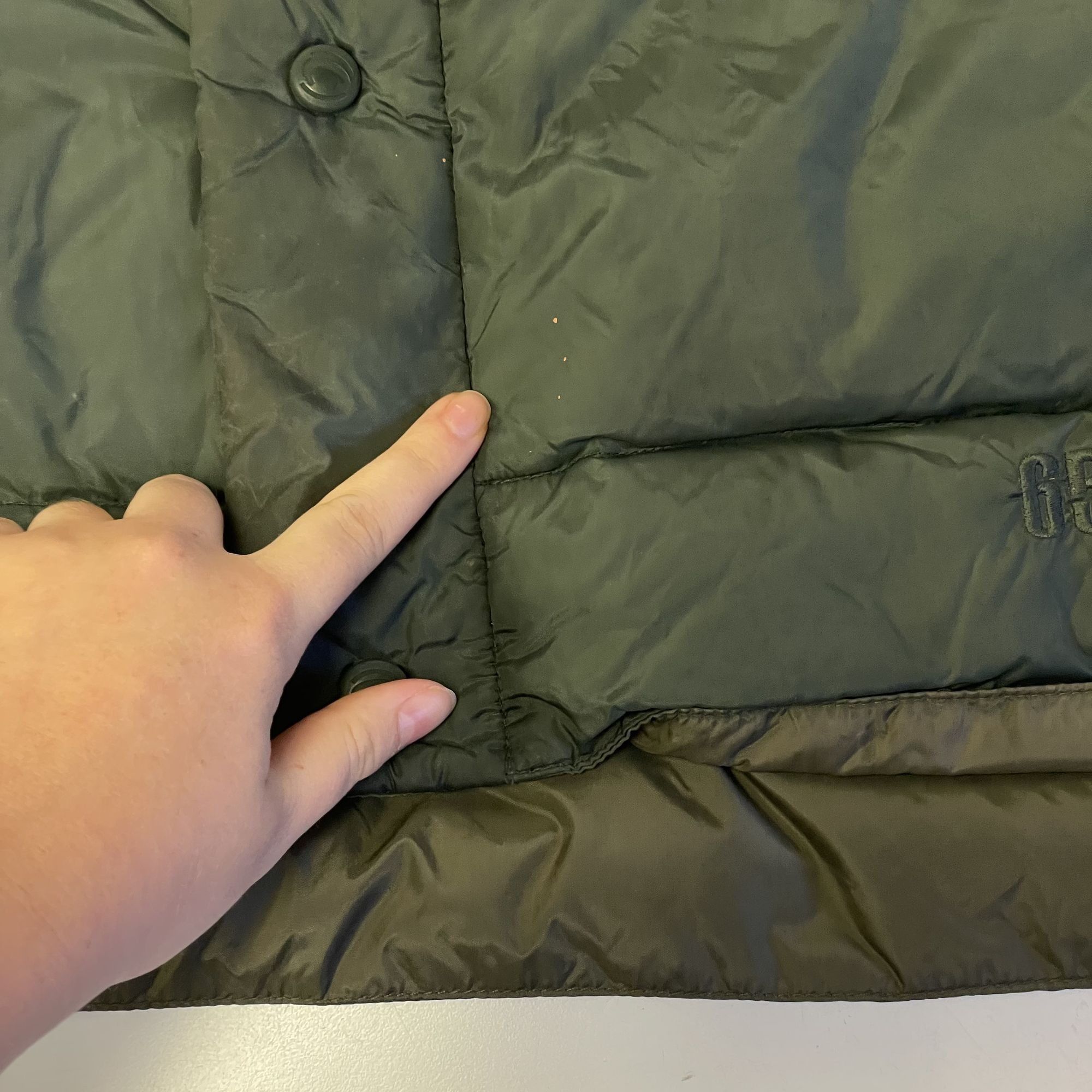 Cabelas Vtg Cabela's Green GOOSE DOWN Filled Waistcoat Hunting Vest Size US M / EU 48-50 / 2 - 7 Thumbnail