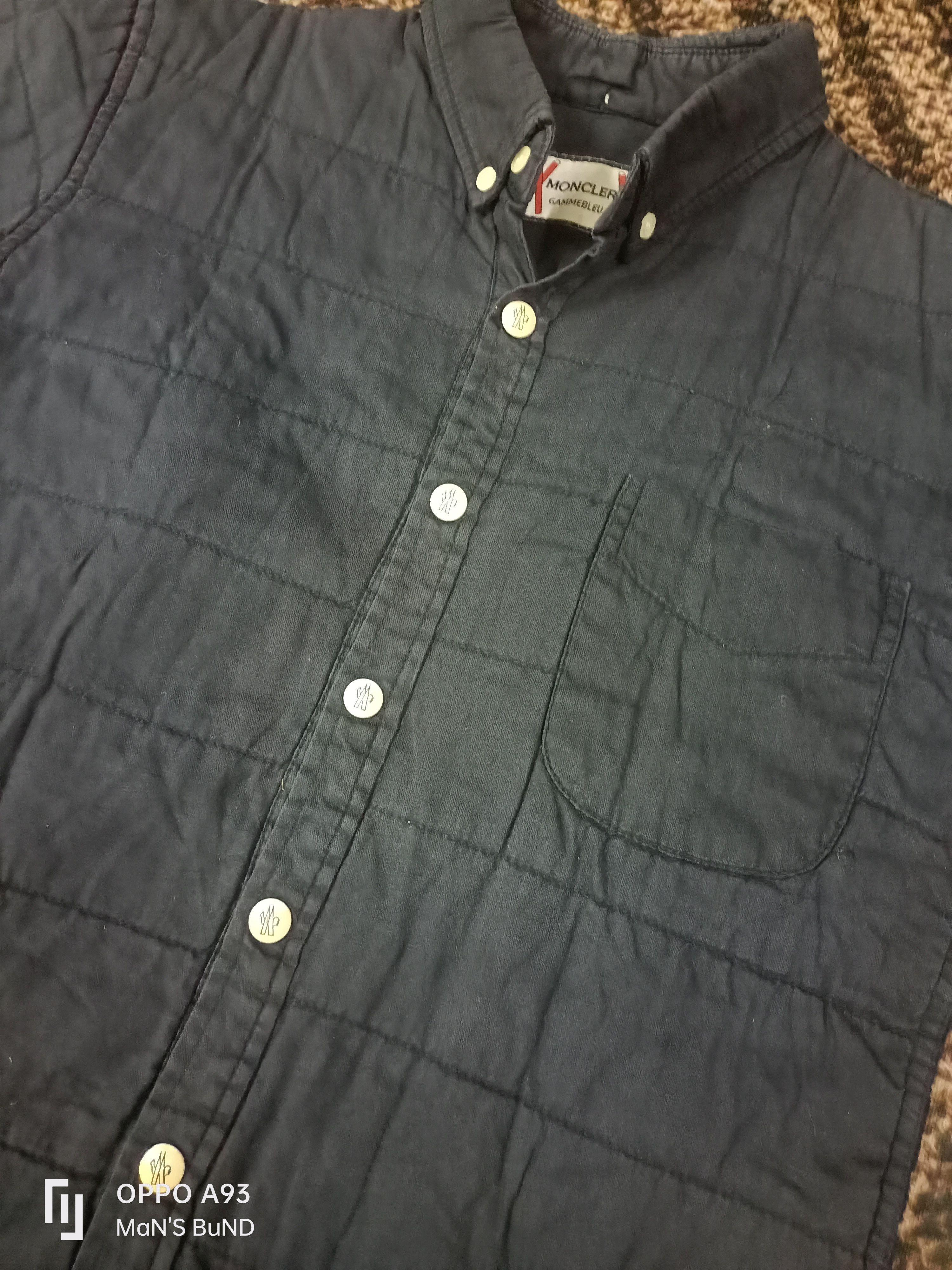 Moncler Distressed MONCLER GAMMEBLEU Size US M / EU 48-50 / 2 - 6 Thumbnail