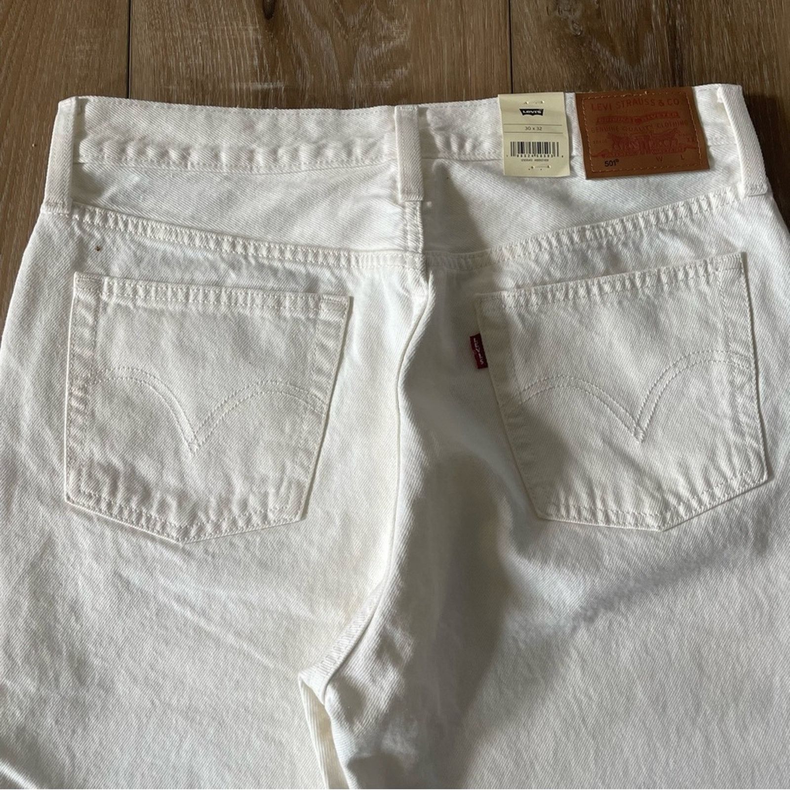 Levi's 501® ORIGINAL FIT WOMEN'S JEANS 30x32 Size 30" / US 8 / IT 44 - 4 Thumbnail