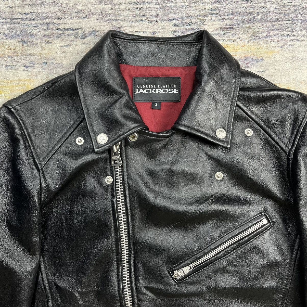 JACKROSE Jackrose double riders leather jacket Size US M / EU 48-50 / 2 - 8 Thumbnail