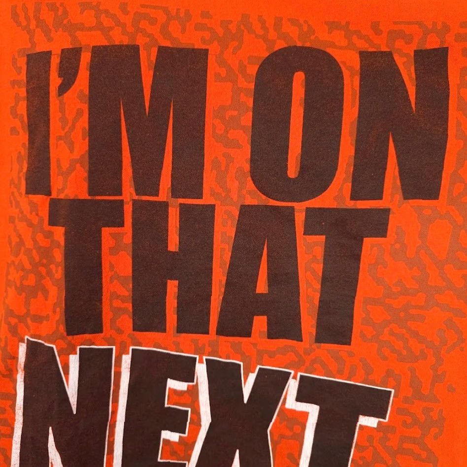 Vintage Im On That Next Level T Shirt Mens 4XL Orange 2 Monkeys Made In USA Shirt Mens 4XL Orange Shirts 2 Monkeys USA Size US XXL / EU 58 / 5 - 3 Thumbnail