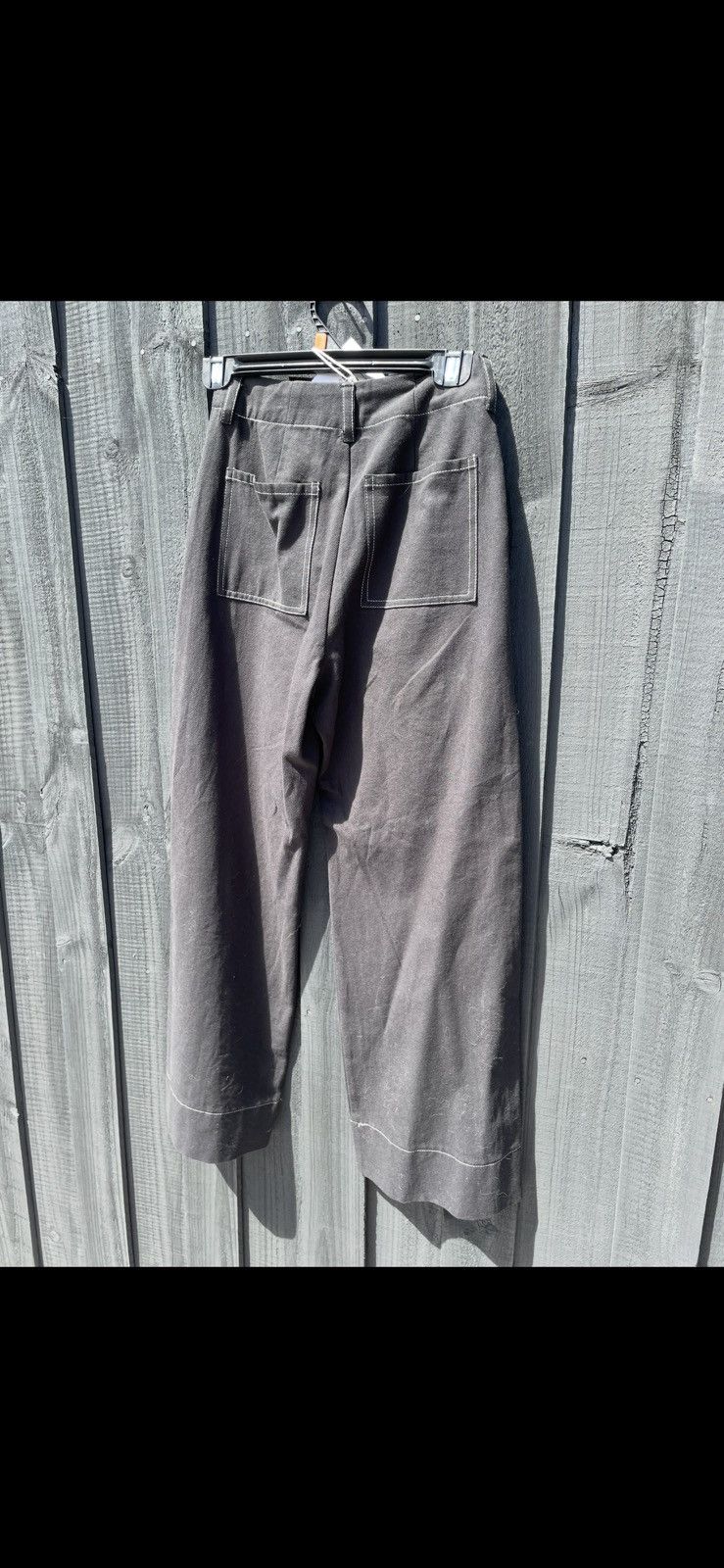 Other Black jeans with white stitching Size 37" - 3 Thumbnail