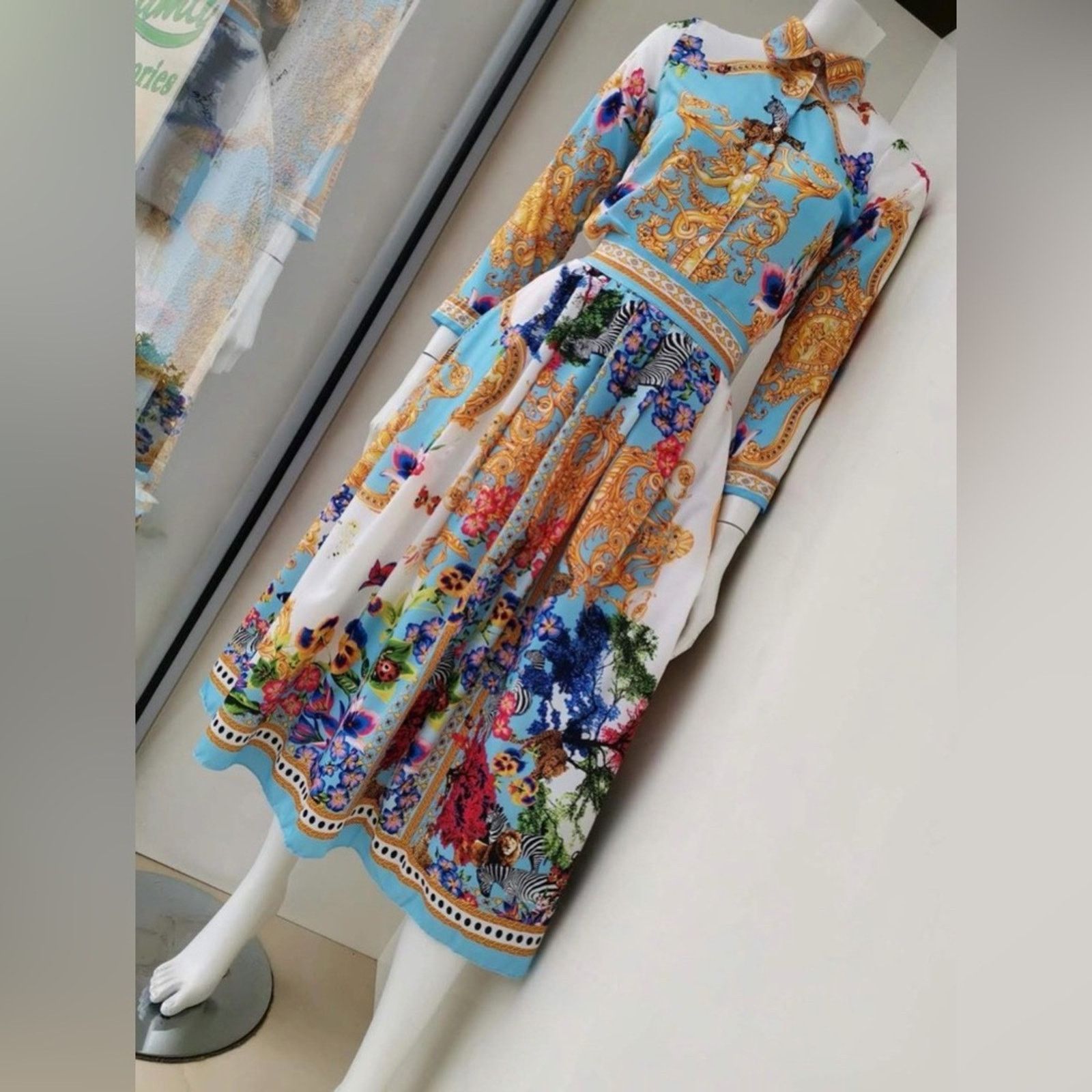 Other New Vintage Baroque style Beach Vacation matching set size S Size S / US 4 / IT 40 - 2 Thumbnail