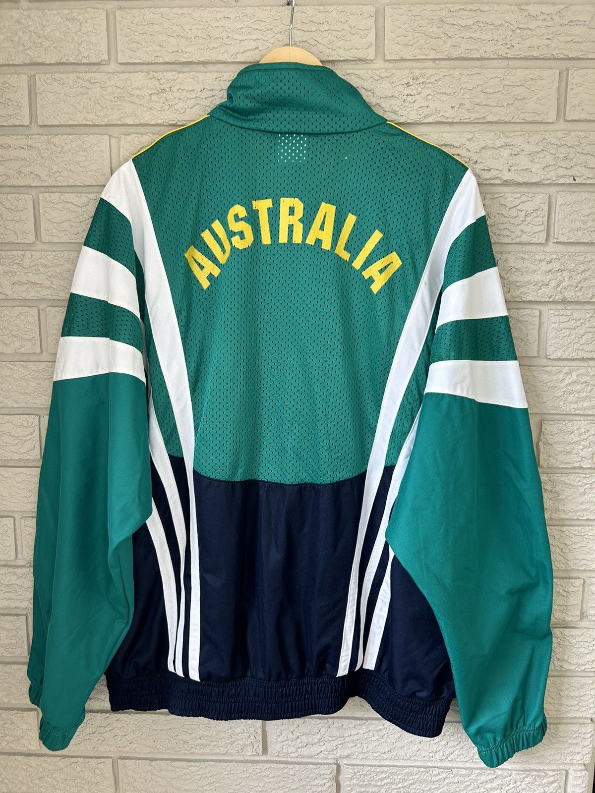 Adidas × USA Olympics × Vintage Vintage Adidas Atlanta 1996 Olympic Australia Jacket RARE Size US XL / EU 56 / 4 - 4 Thumbnail