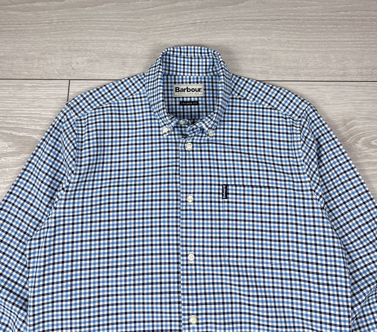 Barbour Barbour Gingham 11 Tailored Oxford Checkered Shirt Size US M / EU 48-50 / 2 - 5 Thumbnail