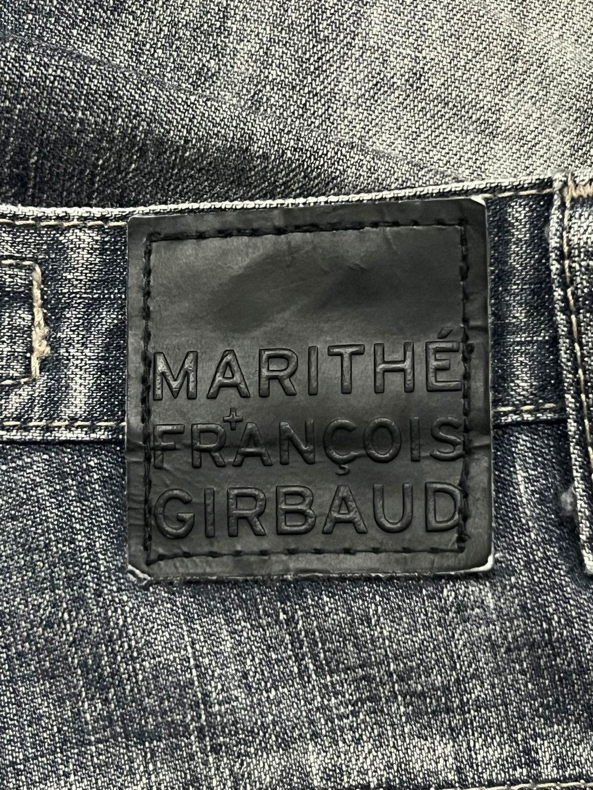 Marithe + Francois Girbaud Vintage 90s Marithé + François Girbaud MFG Jeans Size US 32 / EU 48 - 11 Thumbnail