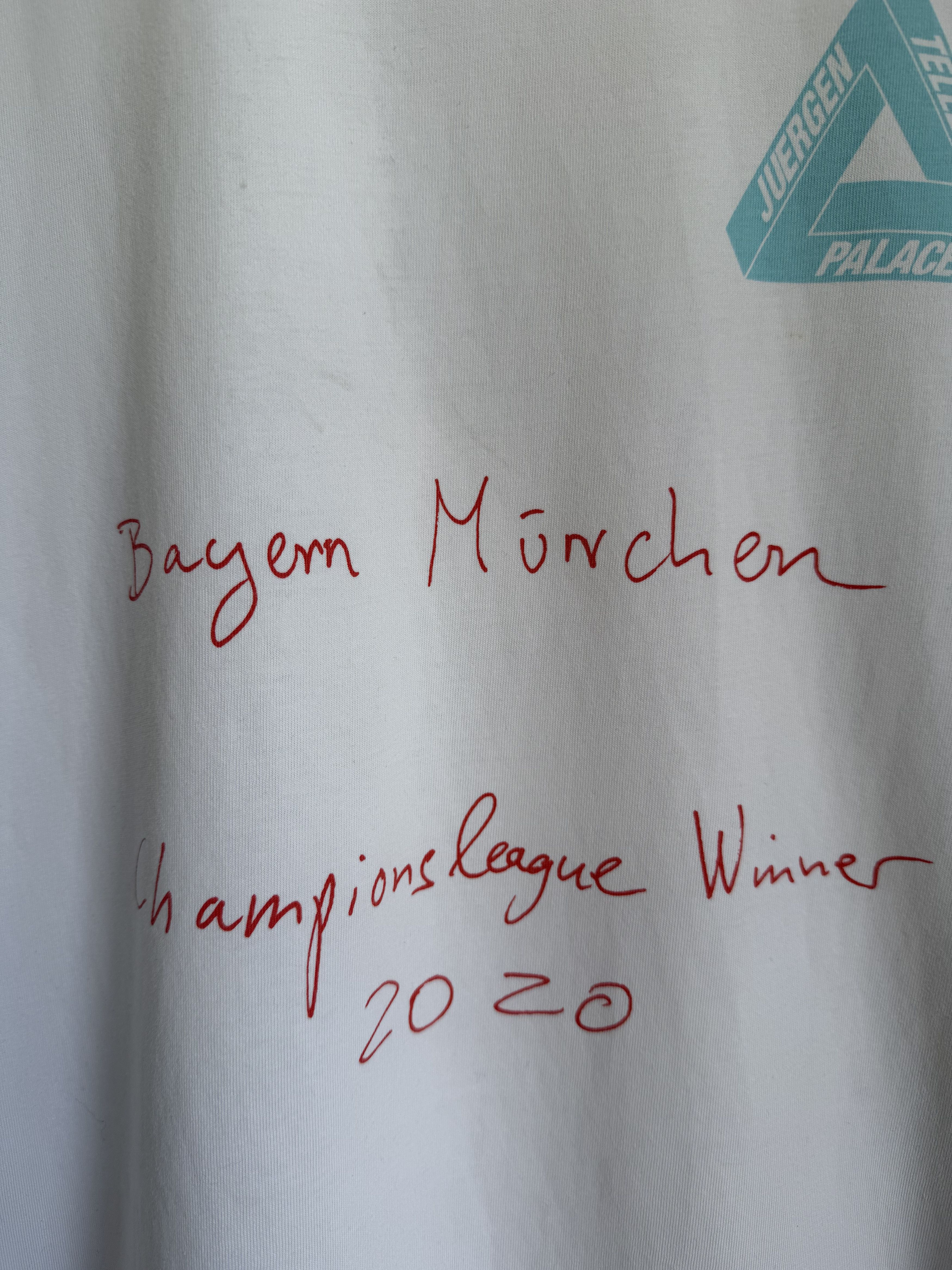 Palace Palace Juergen teller Bayern Munchen t-shirt Size US XL / EU 56 / 4 - 3 Thumbnail