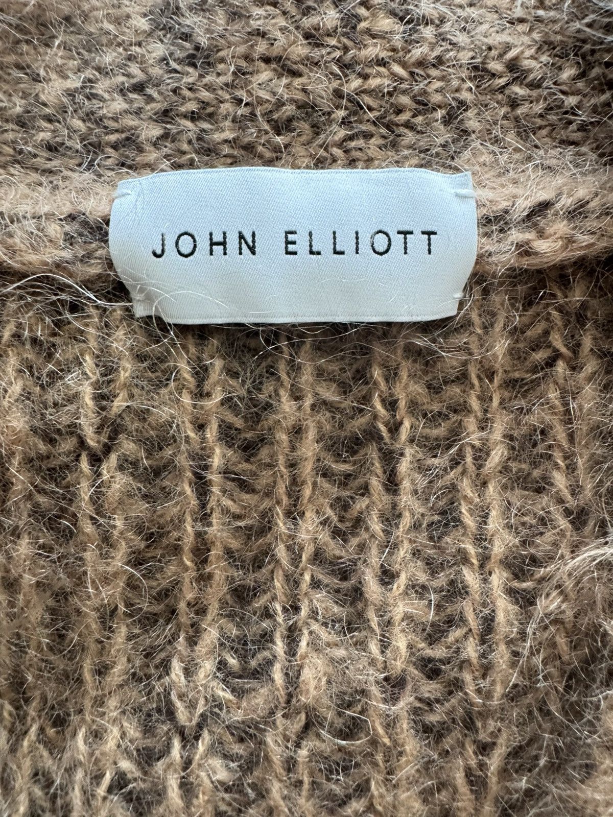 John Elliott John Elliott Mohair Camel Cardigan Size US S / EU 44-46 / 1 - 4 Thumbnail