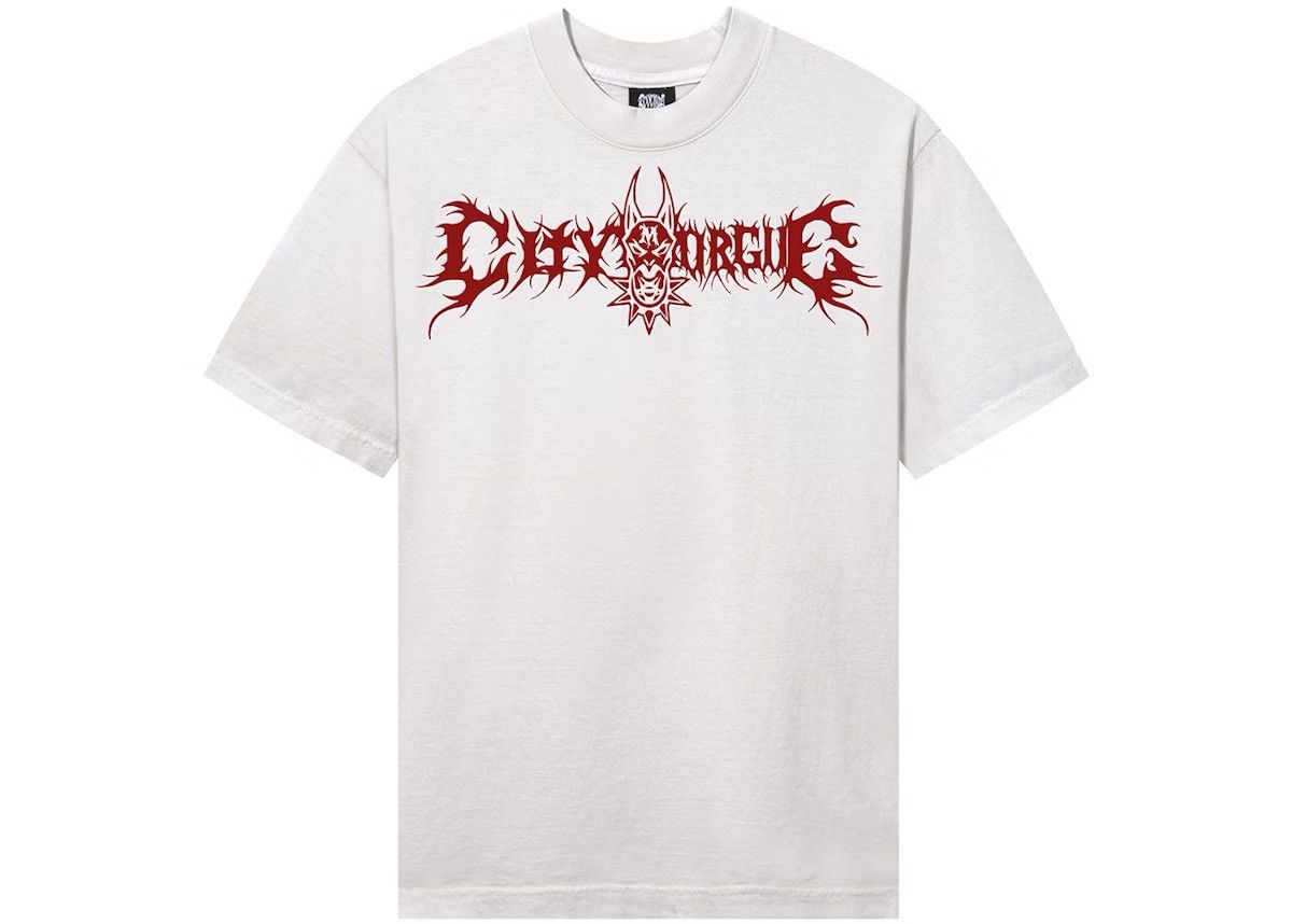 City Morgue × Revenge Revenge City Morgue Metal Tee Cream Size US L / EU 52-54 / 3 - 1 Thumbnail
