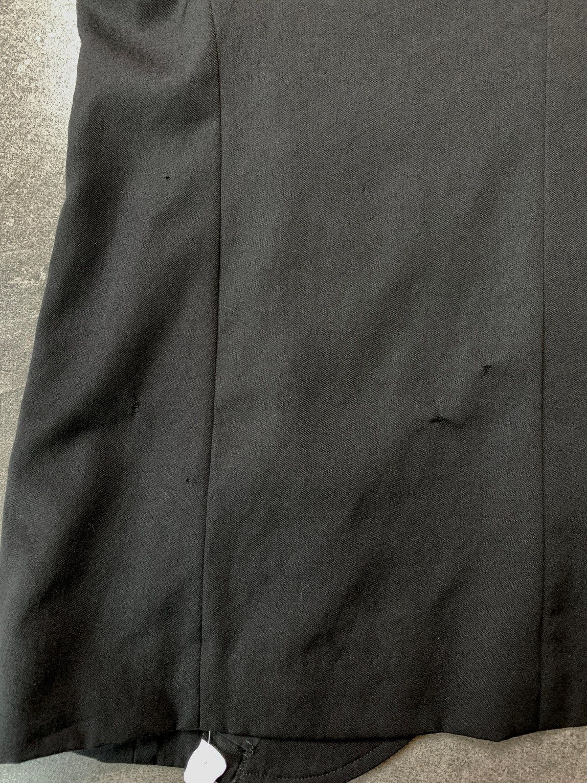 Yohji Yamamoto FREE TAX! SAMPLE Wool Contrast Blazer Jacket Size 48R - 13 Thumbnail