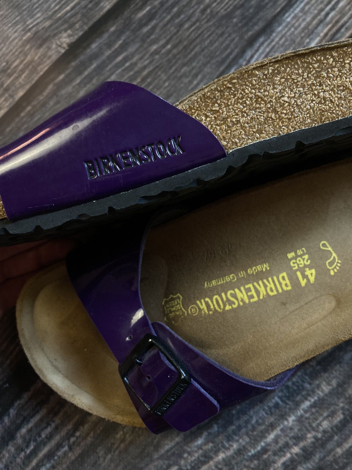 Birkenstock Birkenstock leather rare sandals Size US 11 / IT 41 - 3 Thumbnail