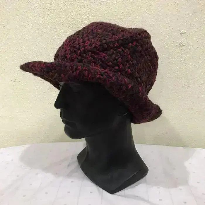 Japanese Brand Japanese Brand Knit Bucket Hat Size ONE SIZE - 2 Thumbnail