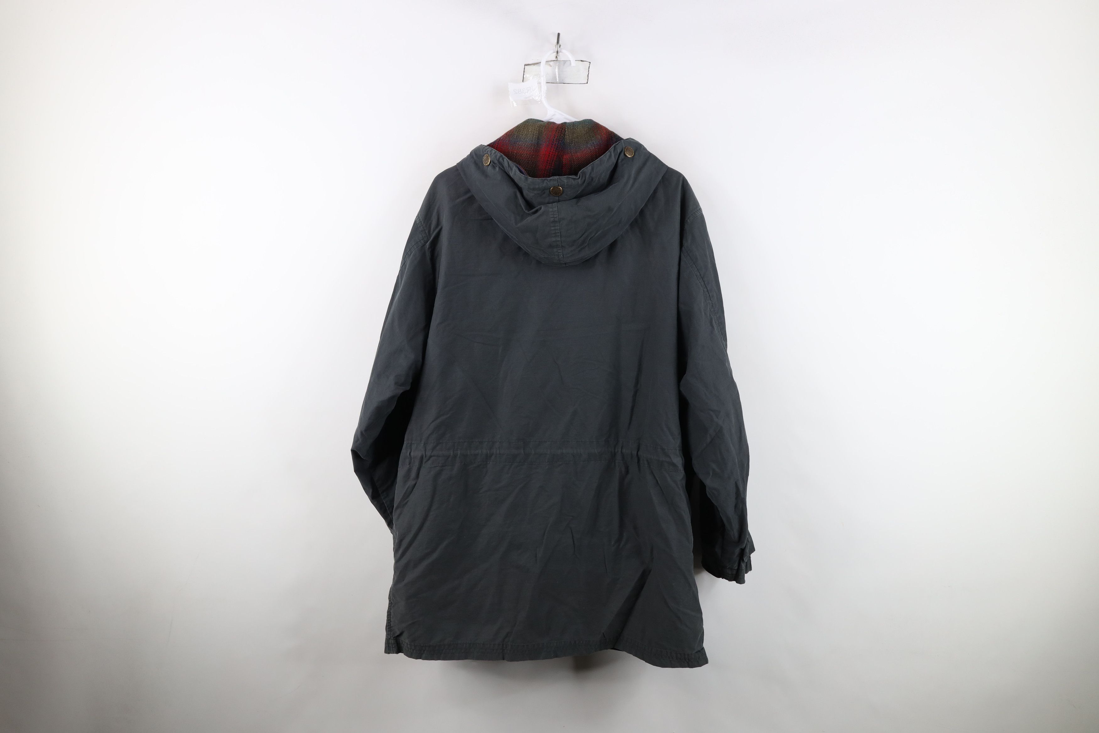 Gap × Vintage Vintage 90s Gap Lined Hooded Military Field Parka Jacket Size US XS / EU 42 / 0 - 14 Thumbnail