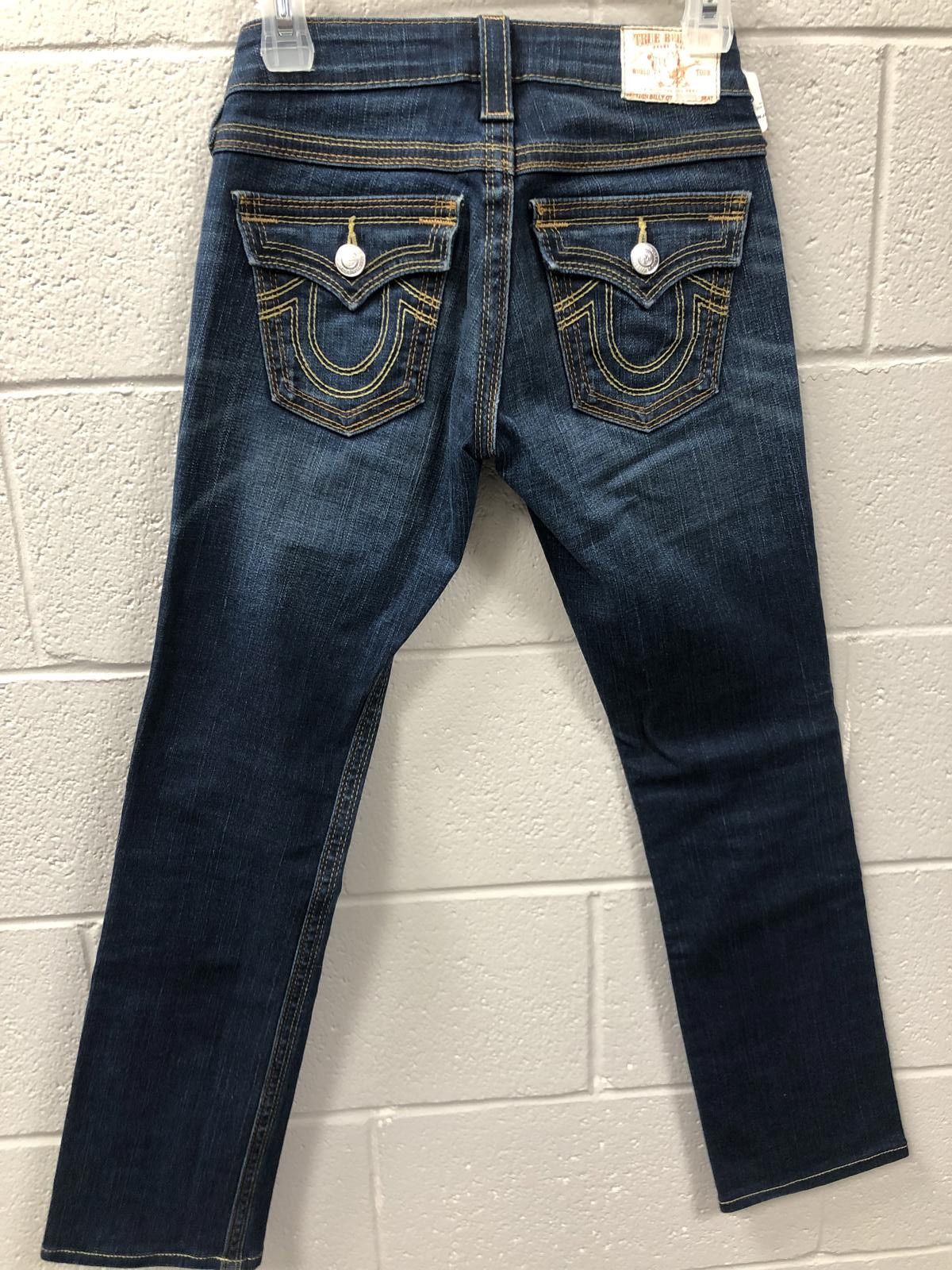 True Religion True Religion Women's Bootcut Jeans - Dark Wash Size 25" / US 0 / IT 36 - 3 Thumbnail