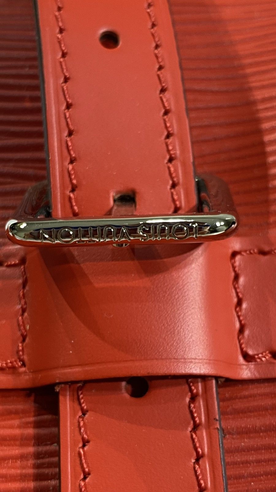 Louis Vuitton × Supreme Louis Vuitton X SUPREME Christopher backpack Red EPI Leather Size ONE SIZE - 7 Thumbnail