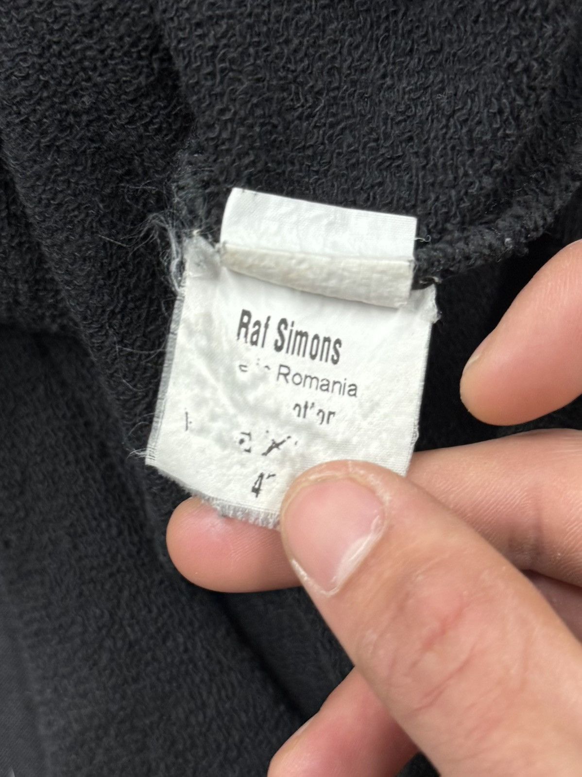 Raf Simons SS2003 Raf Simons ‘Consumed’ Short Sleeve Cutoff Hoodie Size US S / EU 44-46 / 1 - 5 Thumbnail
