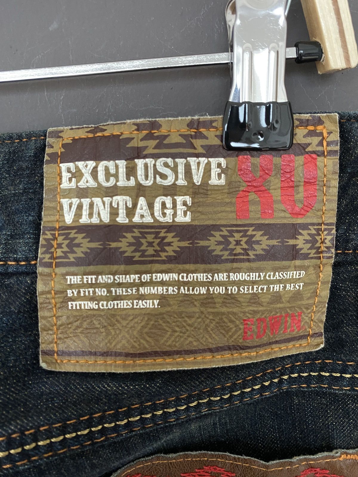 Edwin Vintage Brand Edwin Xu Jeans 1990s Size US 32 / EU 48 - 9 Thumbnail