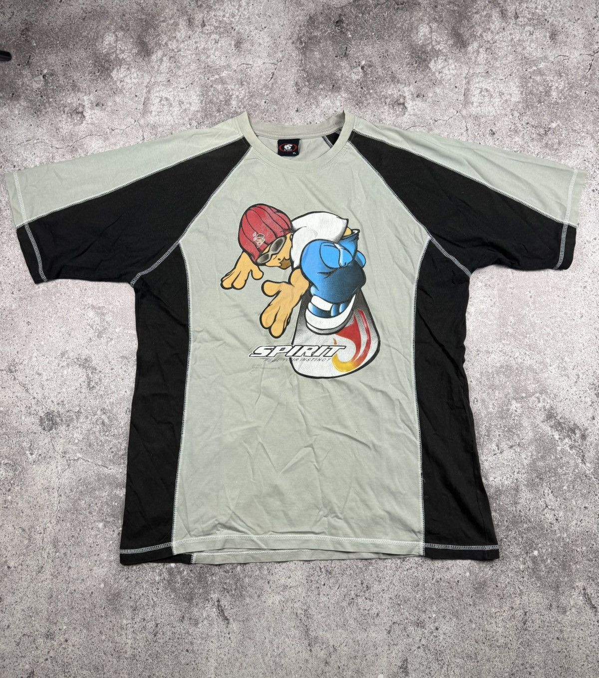 JNCO × Vintage Vintage Spirit Girl Spirit Skateboards baggy Tshirt Size US XL / EU 56 / 4 - 1 Thumbnail
