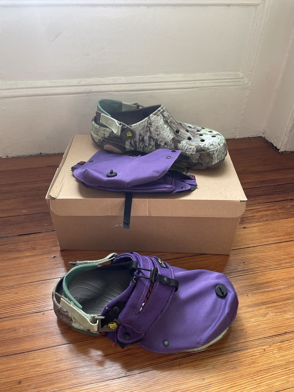 image of Bodega x Crocs All-Terrain "nict-Tech" Clog Size 10 Shoes in Green, Men's