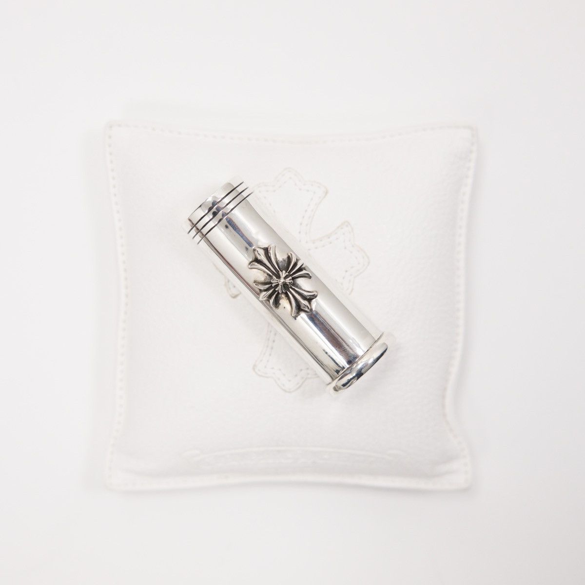 Chrome Hearts Chrome Hearts Cylinder Table Plus Lighter Case | Grailed