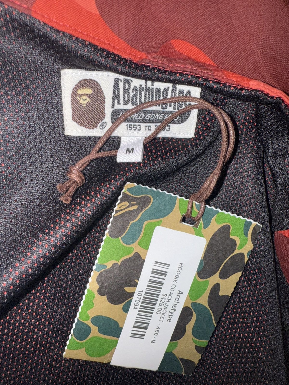 Bape BAPE Hoodie Coach Jacket Sz.M Size US M / EU 48-50 / 2 - 16 Thumbnail