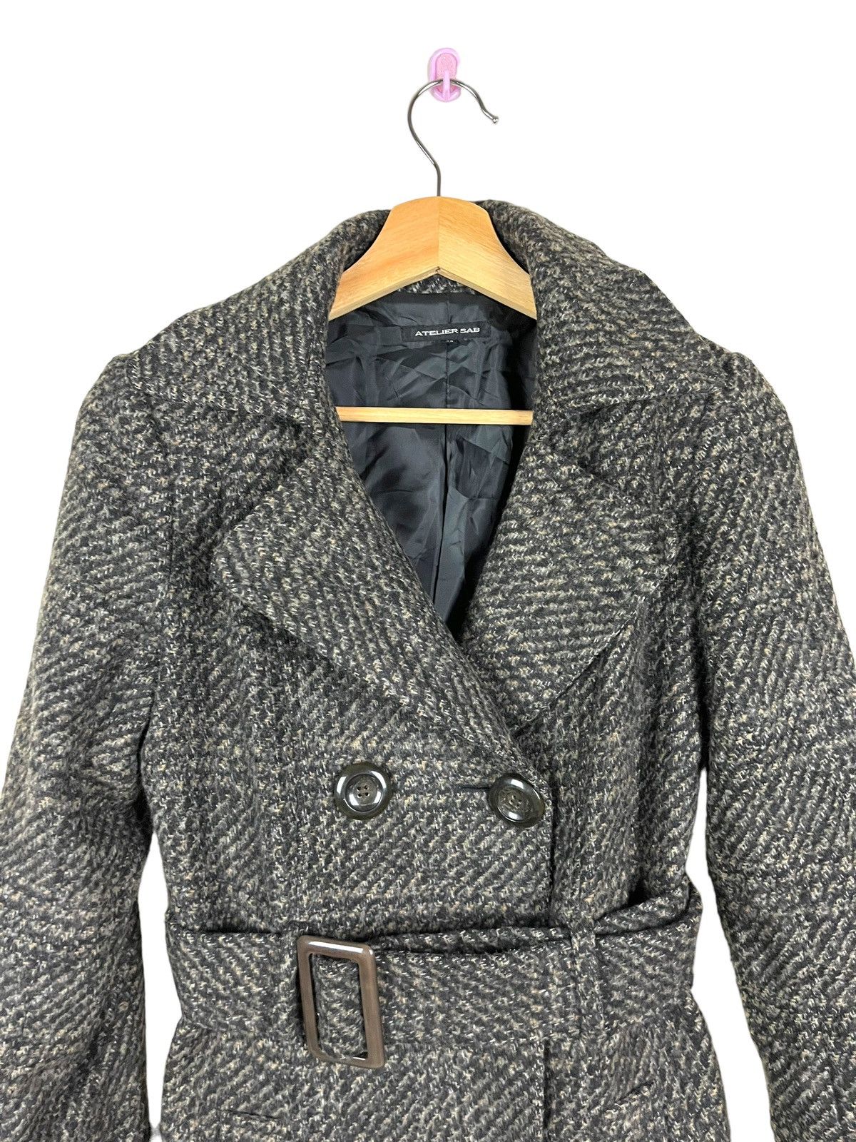 Japanese Brand Japanese Brand Atelier Sab Long Jacket Size S / US 4 / IT 40 - 8 Thumbnail