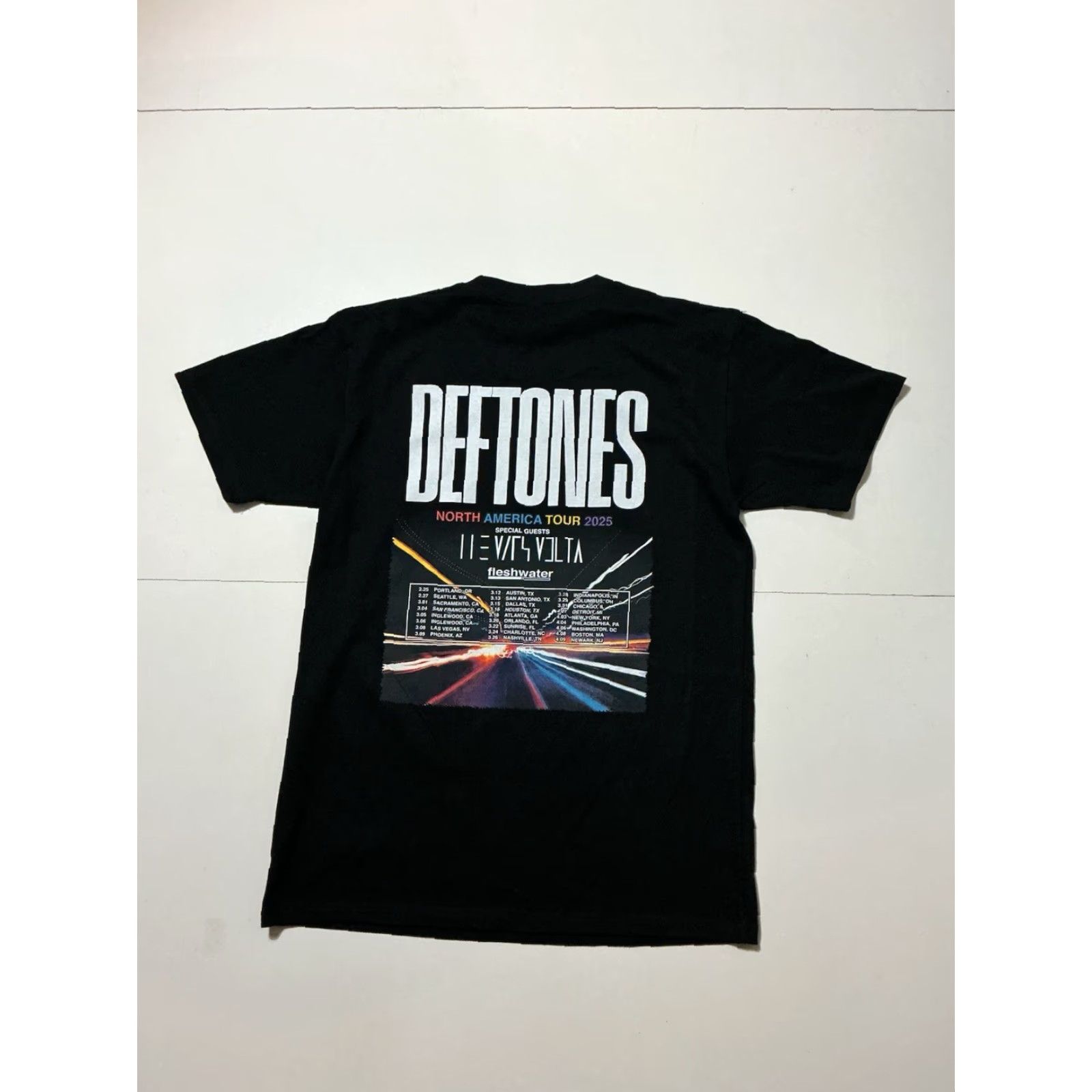 Vintage VINTAGE Deftones North American Tour 2025 The Mars Volta Fleshwater Graphic T-Shirt Mens M Black Owl Skull Pro Dada Band Shirt Size US M / EU 48-50 / 2 - 2 Thumbnail