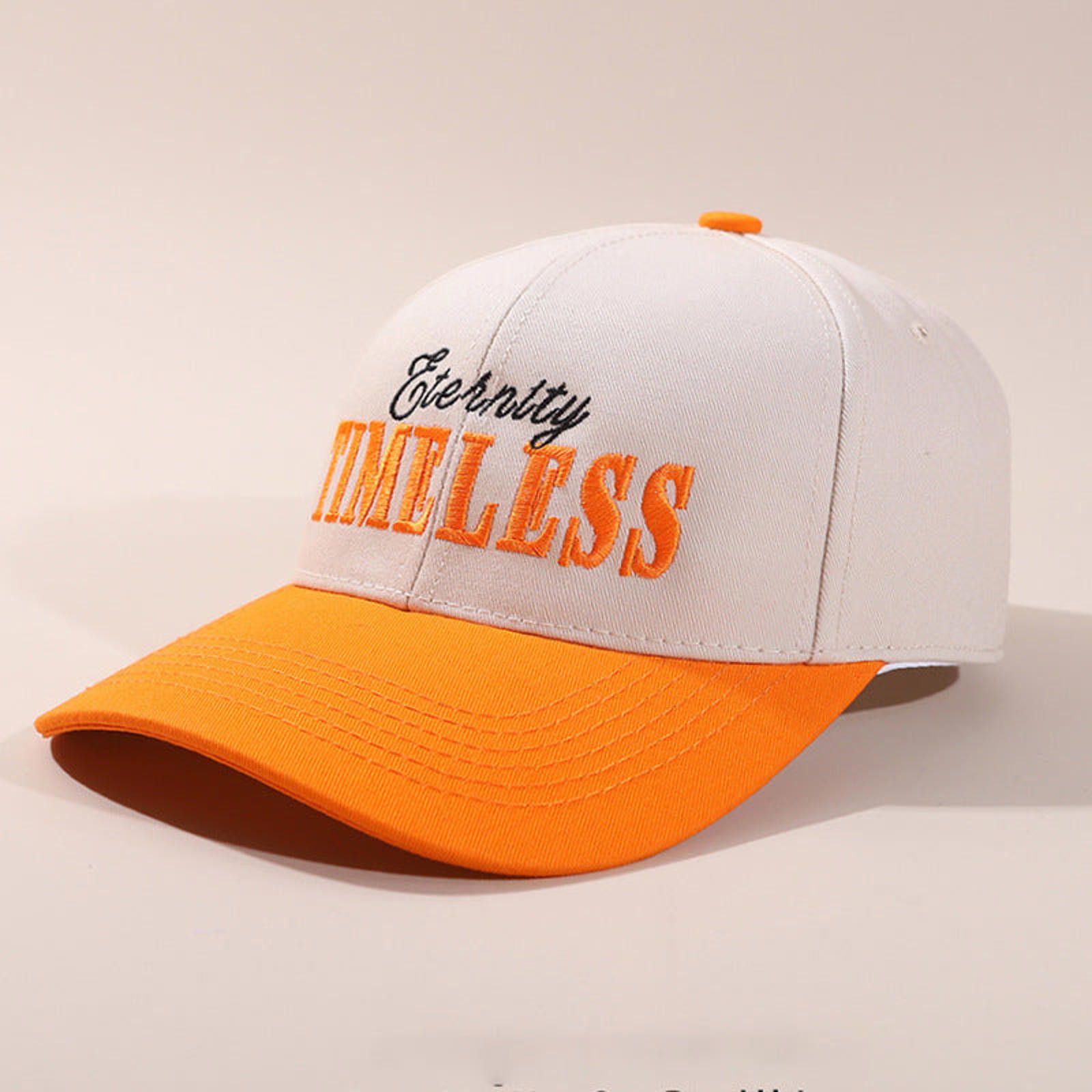 Vintage 'Eternity Timeless' Colour-Block Letter Baseball Cap Size ONE SIZE - 5 Thumbnail