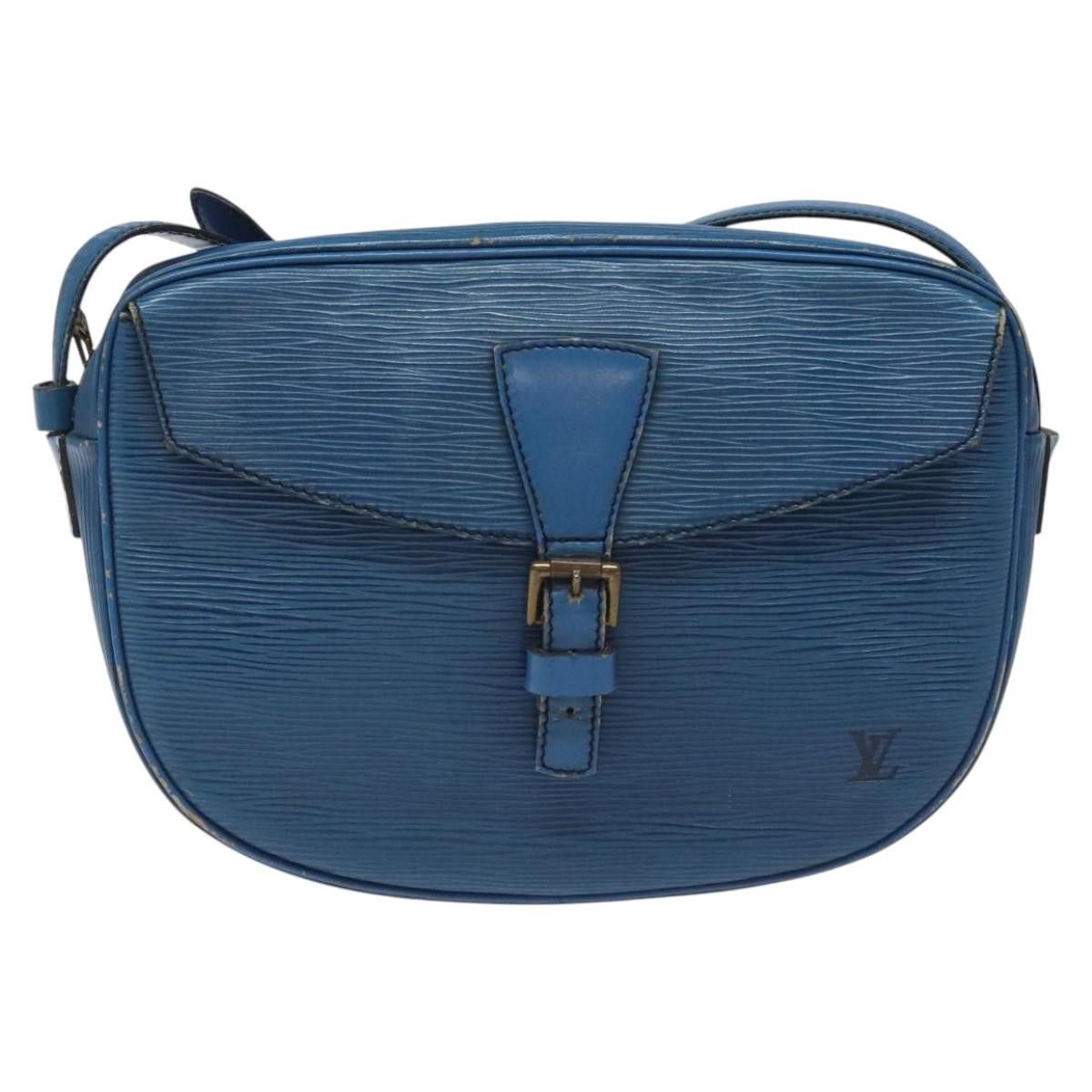 Louis Vuitton LOUIS VUITTON Epi June Feuille Shoulder Bag Blue M52155 Size ONE SIZE - 13 Thumbnail