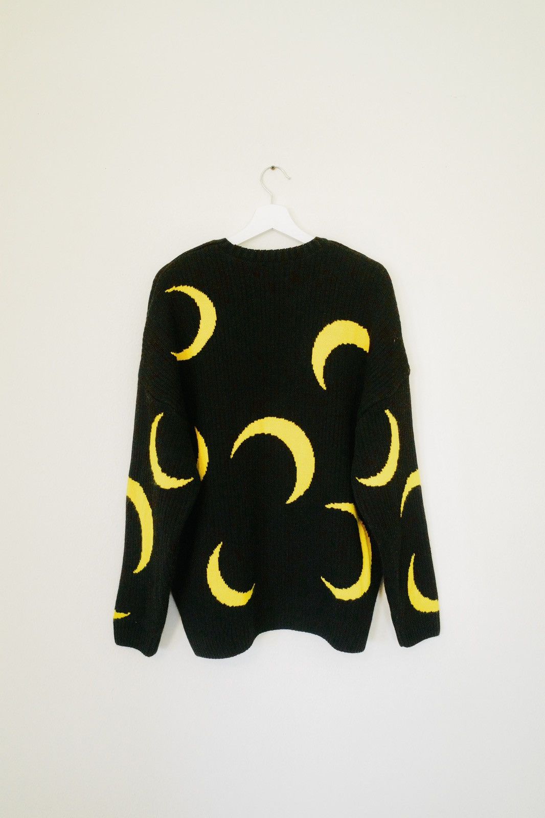 Asos × Other ASOS Design Crescent Moon Knit Sweater Size US XL / EU 56 / 4 - 2 Thumbnail