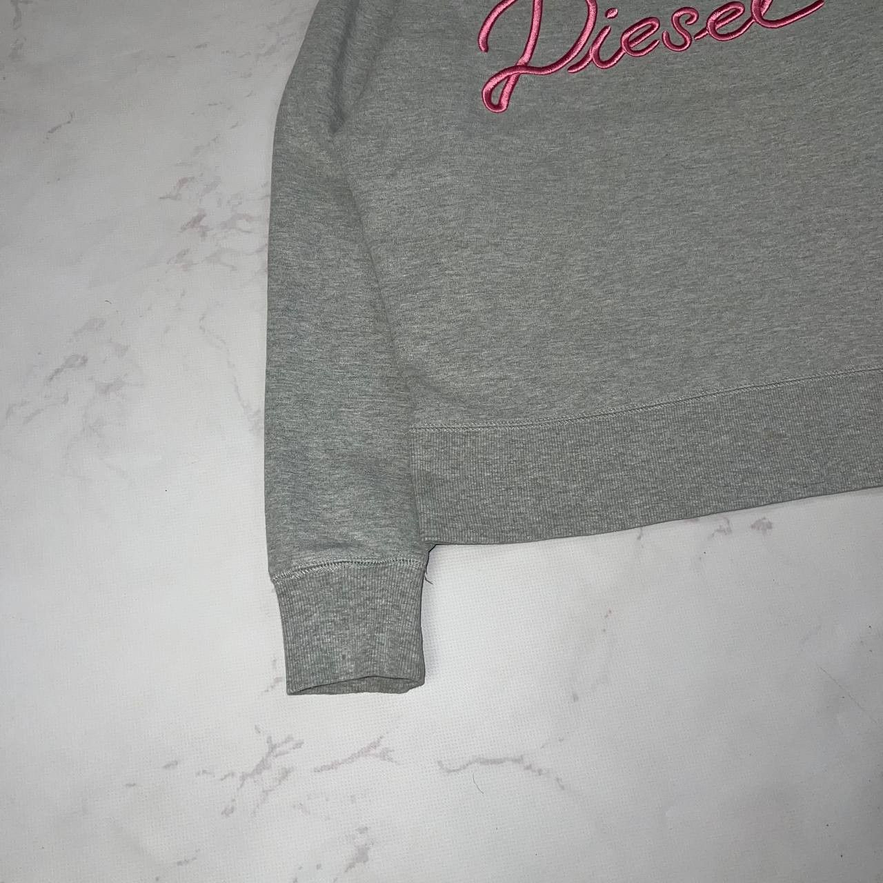 Diesel Diesel Vintage Embroidered Pink Logo Crewneck y2k style Size S / US 4 / IT 40 - 7 Thumbnail