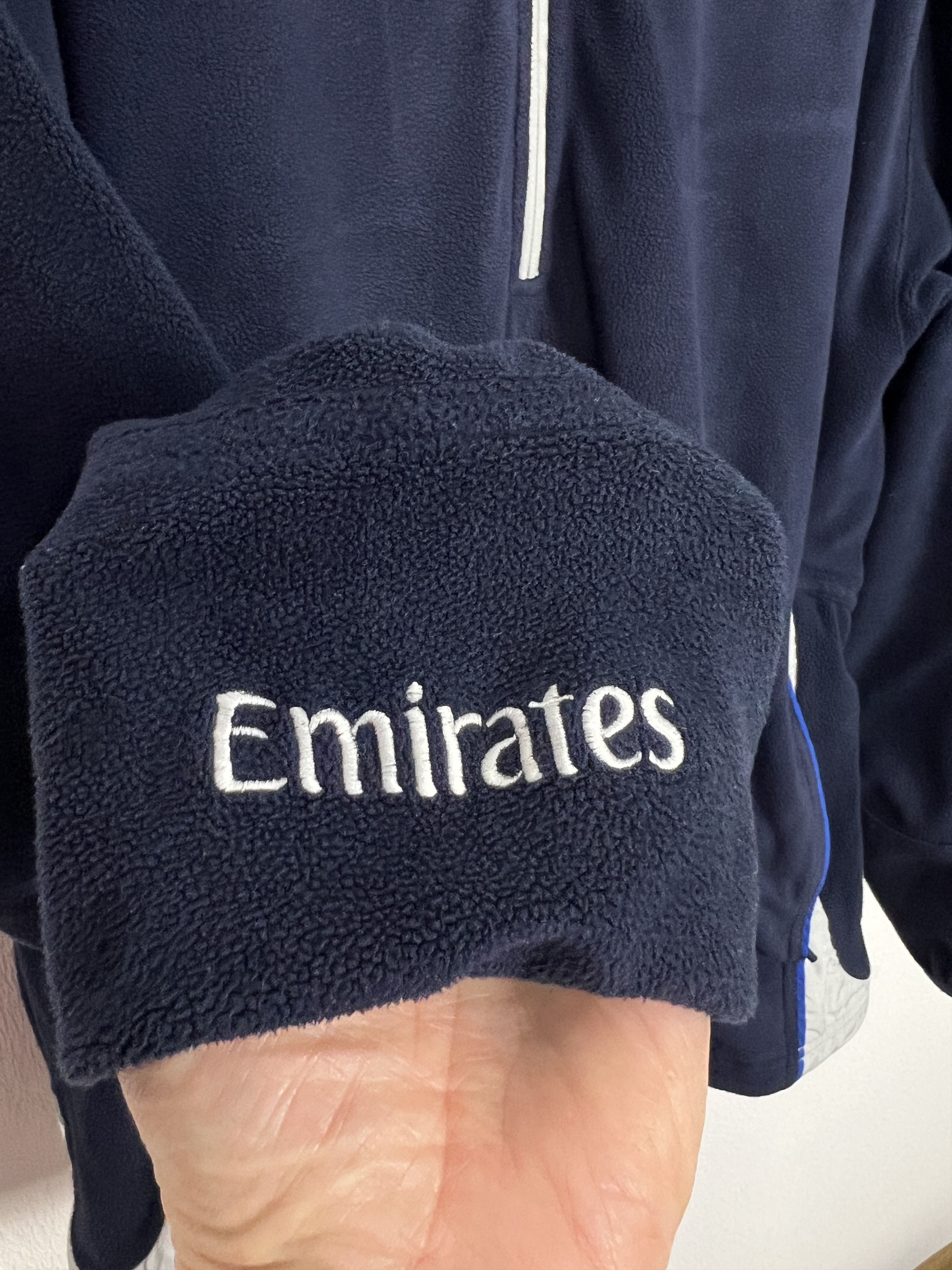 Umbro Vintage Chelsea Football Fleece Jacket Soccer Track Top Size US L / EU 52-54 / 3 - 6 Thumbnail