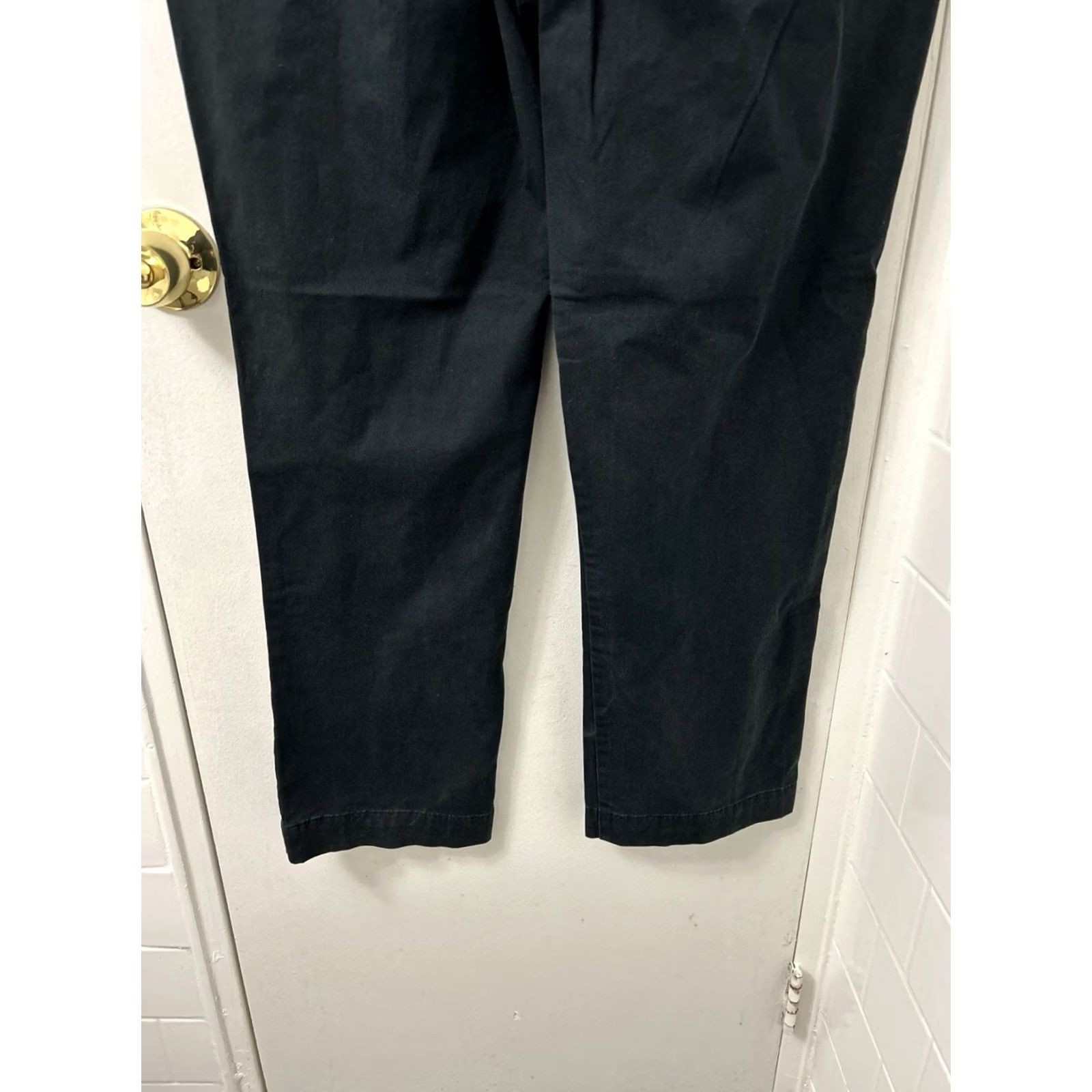 Polo Ralph Lauren VINTAGE? No — Polo Ralph Lauren Chino Pants Mens 35x30 Black YKK Stretch Classic Fit Trousers Size US S / EU 44-46 / 1 - 3 Thumbnail
