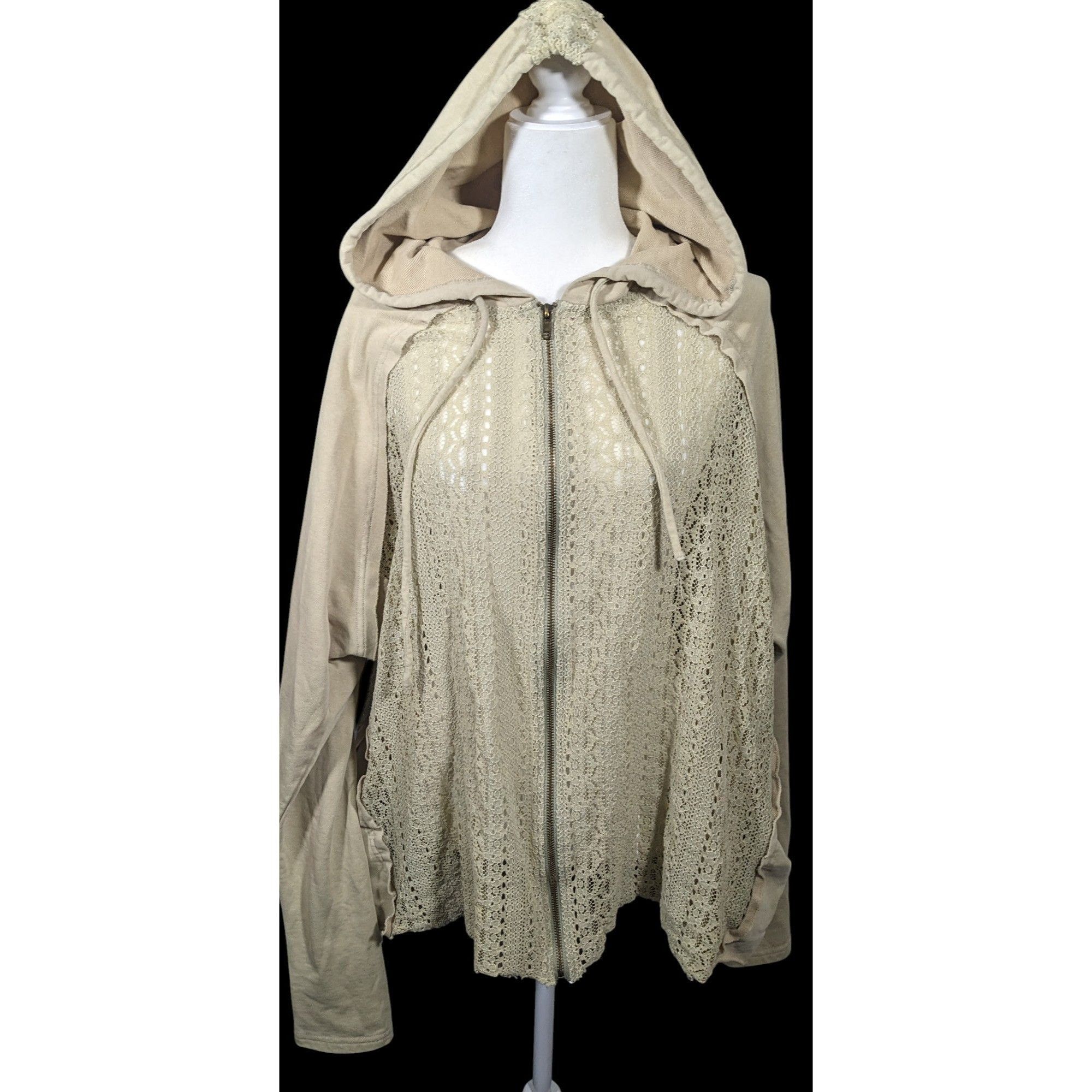 Other Oli & Hali Safe Lace Comfort Full Zip Hoodie Size Small Size S / US 4 / IT 40 - 1 Thumbnail