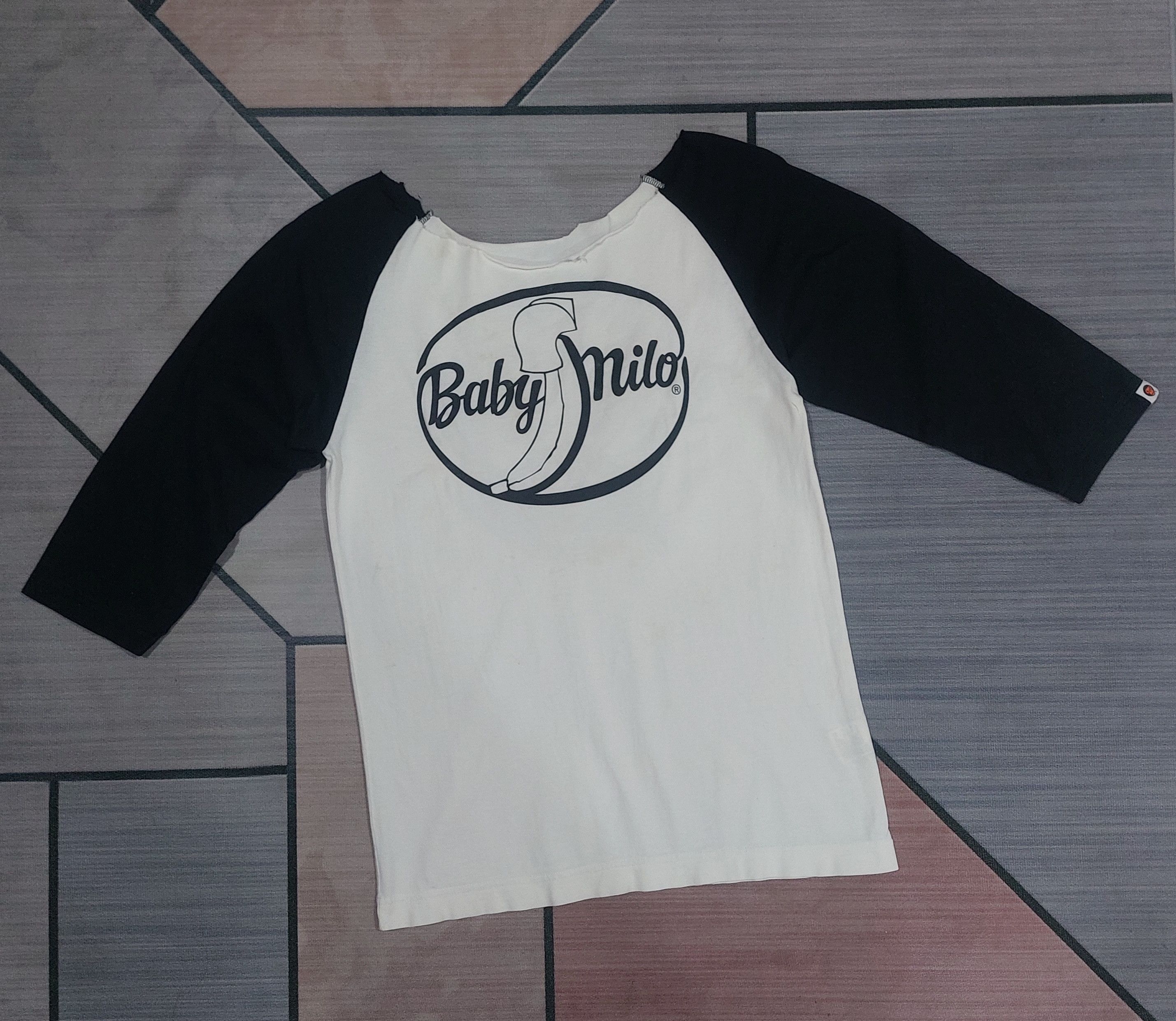Bape CUSTOM COLLAR A BATHING APE BABY MILO 3Q TEE Size M / US 6-8 / IT 42-44 - 1 Thumbnail