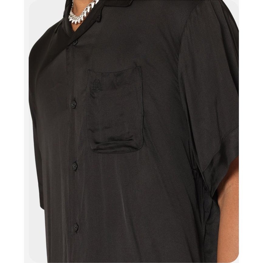 Honor the Gift Honor the Gift Men's Black Century Camp Button Shirt, L Size US L / EU 52-54 / 3 - 3 Thumbnail