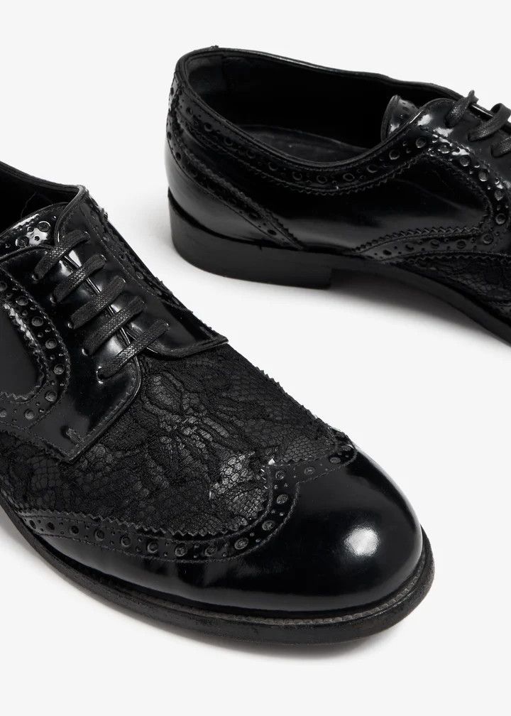 Dolce & Gabbana o1y0925 Laced Shoes in Black Size US 6.5 / IT 36.5 - 3 Thumbnail