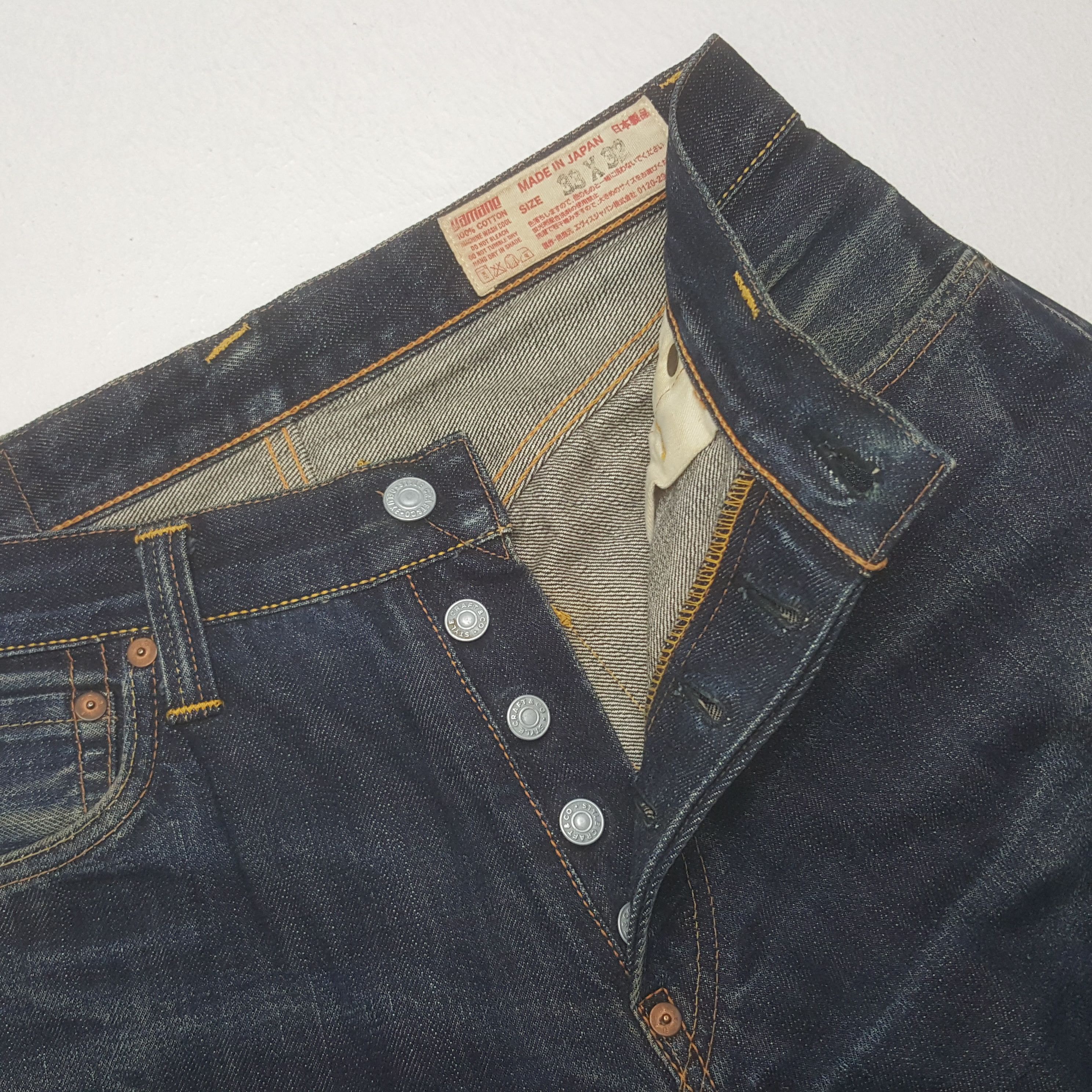 Evisu × Japanese Brand × Vintage Vintage Evisu Japanese Brand Daicock Custom Art Denim Jeans Size US 29 - 8 Thumbnail
