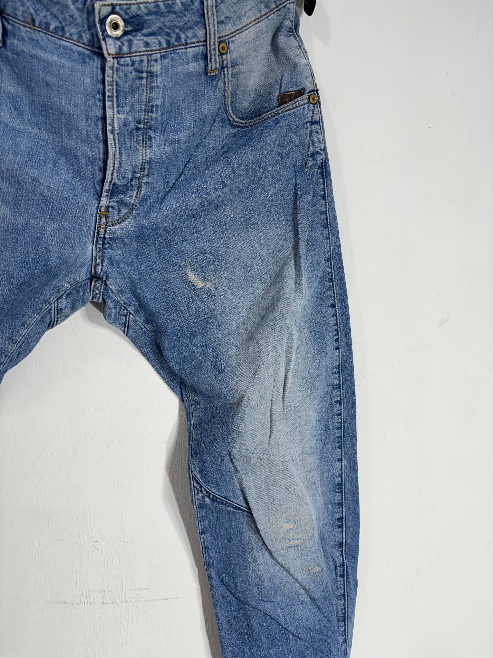 G-Star G-Star Arc Zip 3D Slim Biker Jeans W33 Size US 33 - 4 Thumbnail