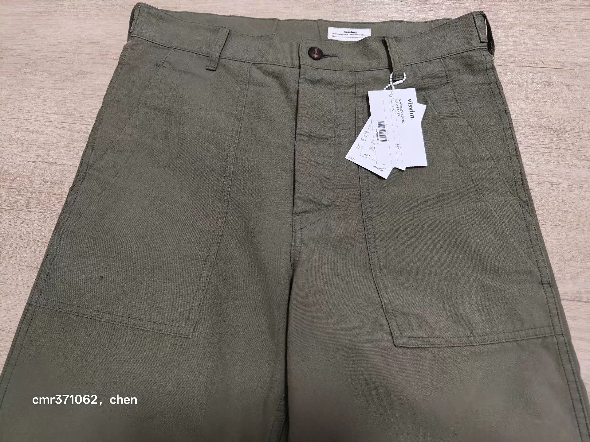 Visvim VISVIM 23SS SPOT ALDA Pants Olive1 Used Scratched Size US 30 / EU 46 - 2 Thumbnail