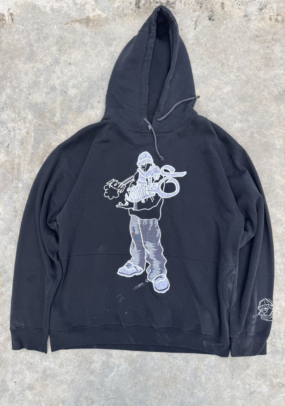 Southpole Southpole y2k Hoodie Black Rare Vintage Size US XL / EU 56 / 4 - 1 Thumbnail