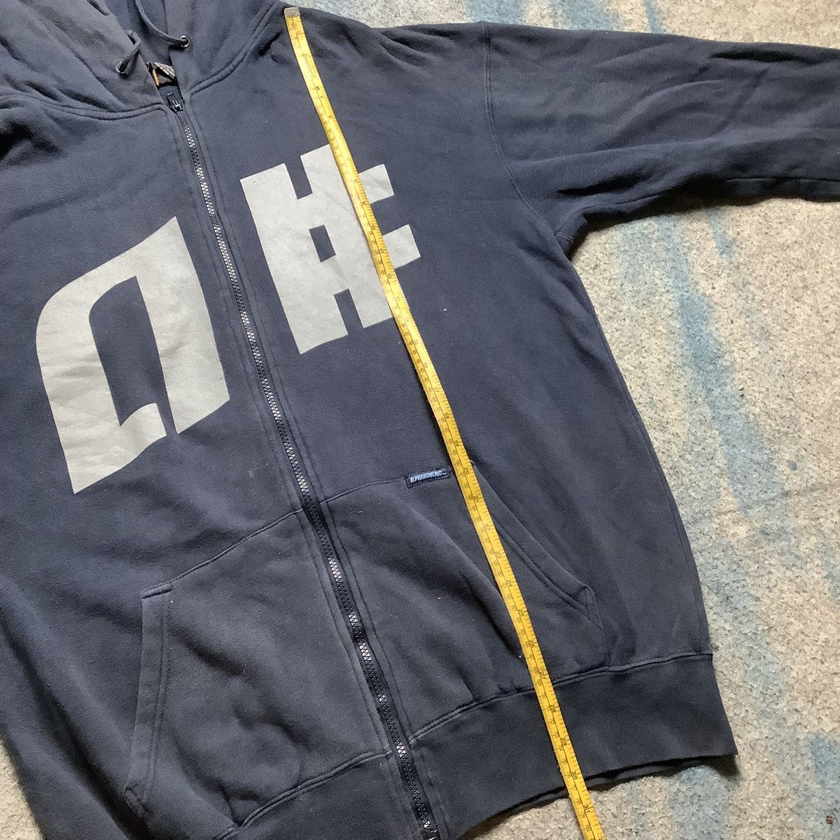 Alphanumeric × Japanese Brand × Vintage Vintage 90's Alpha Numeric Pullover Hoodie Size US XXL / EU 58 / 5 - 12 Thumbnail