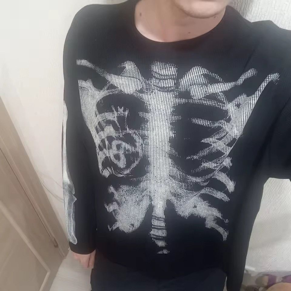 Japanese Brand Vintage-Style Graphic Long Sleeve T Shirt Size US L / EU 52-54 / 3 - 2 Thumbnail