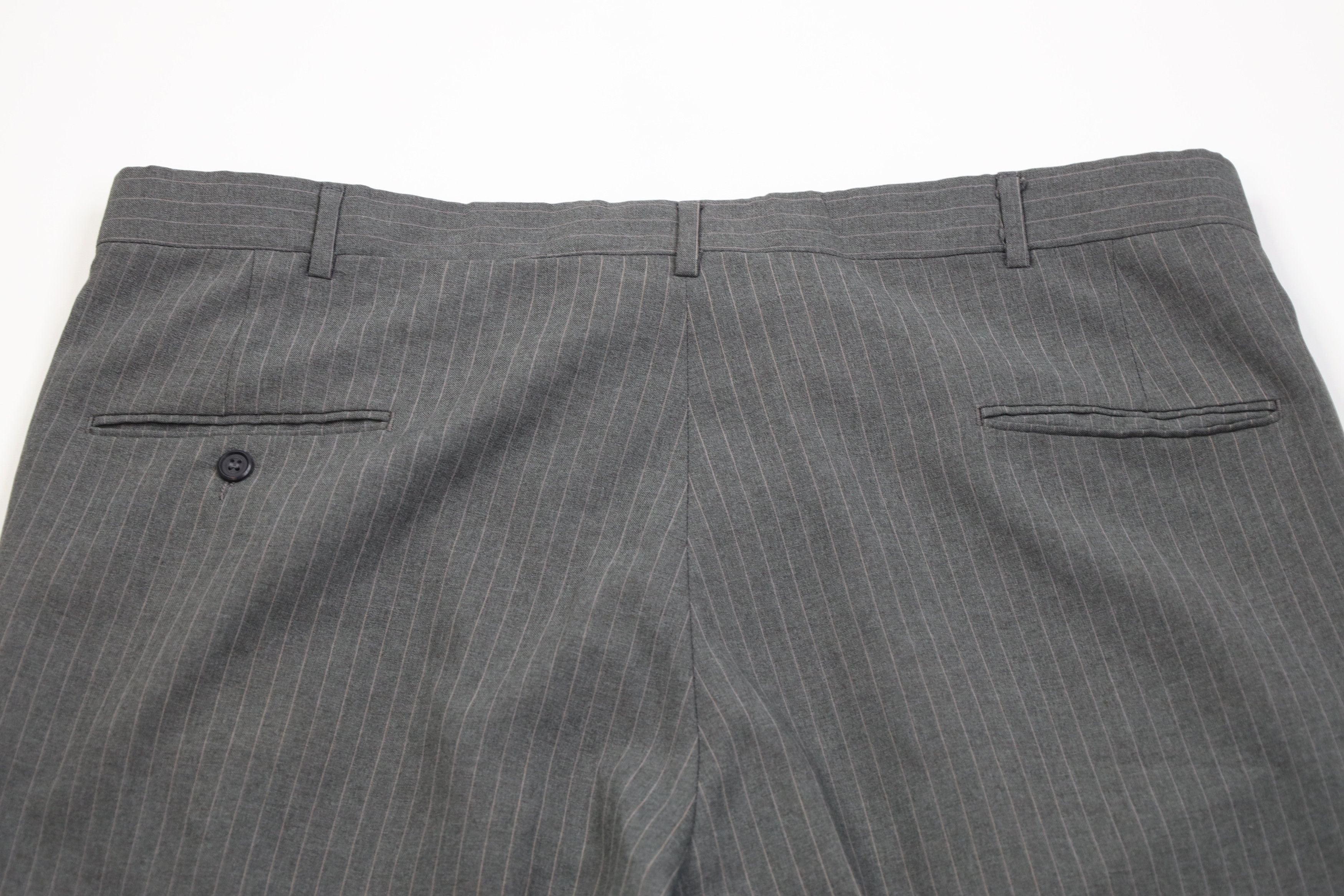 Vintage Vintage 70s Streetwear Knit Striped Wide Leg Chino Pants USA Size US 42 / EU 58 - 9 Thumbnail
